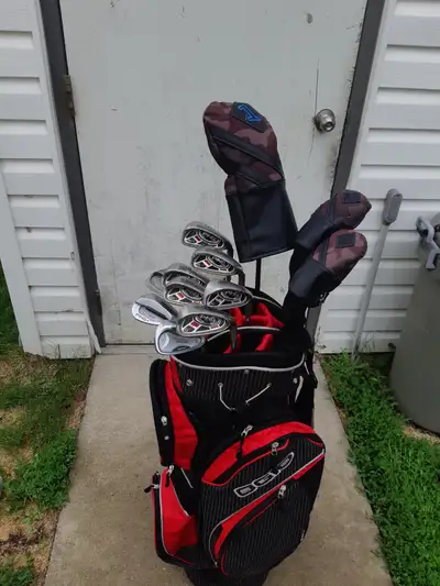 Really nice golf clubs set rh, View more