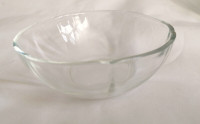 VINTAGE DURALEX CRYSTAL GLASS BOWL FRANCE