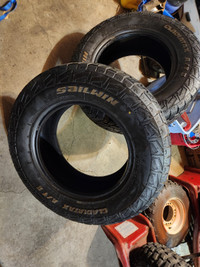 Salwin Gladiatax A/T2 LT285/65R18 (x2) Tires 11/32" tread