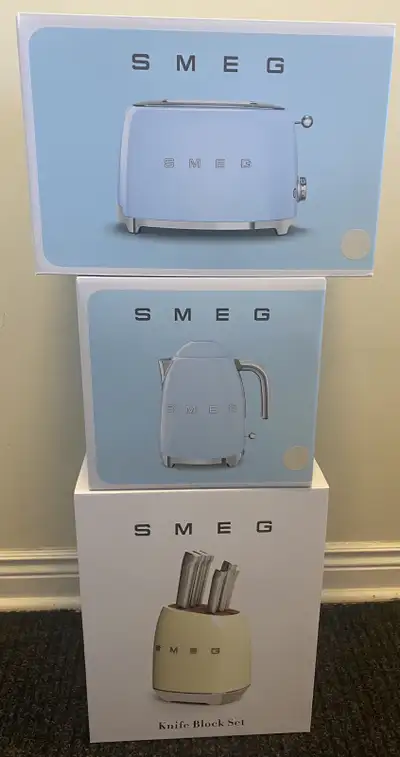 SMEG Kitchen Knives, Toaster & Kettle, View more