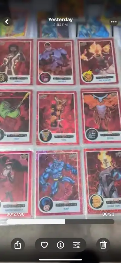 Card Collections-Yugioh/Marvel/Pokemon, View more