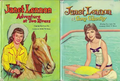 2 JANET LENNON Books: Adventure at Two Rivers & At Camp Calamity, View more