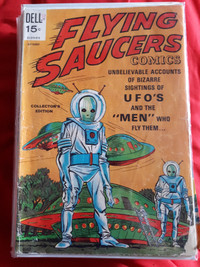 FLYING SAUCERS COMICS - DELL 15 CENT COMIC BOOK