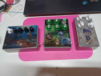 A couple pedals with cosmetic issues