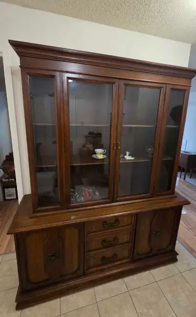 Wooden China Cabinet, View more