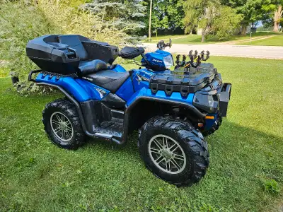 2012 Polaris sportsman 850 xp with after market 2 up seat. 4715 kms. Rides well with lots of power....
