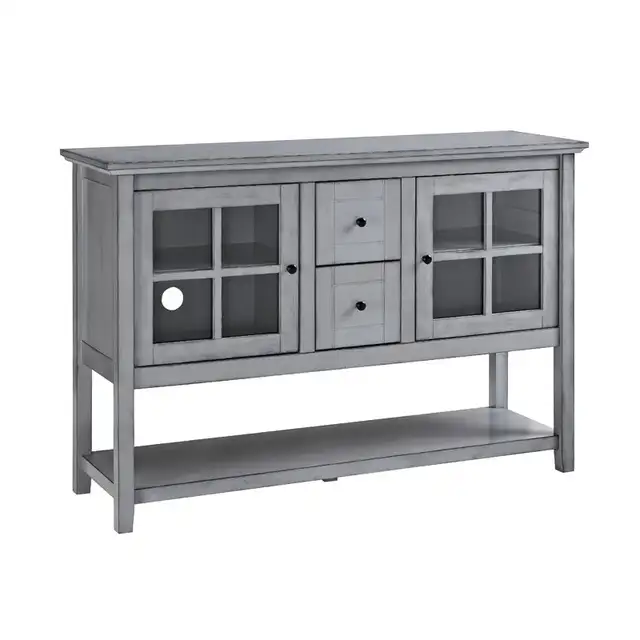 Walker Edison 52" Wood Console Table Buffet TV Stand in Other Tables in City of Toronto - Image 2