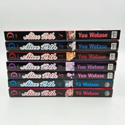 Alice 19th Volumes 1-7 Manga Book Set By Yuu Watase Books Shojo, View more