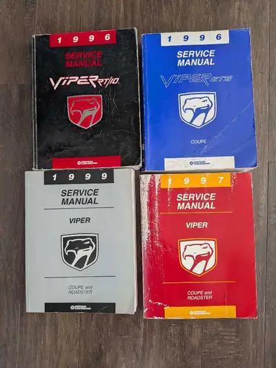 Dodge Viper Service Manuals, View more