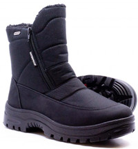 Winter Boots - mens size 9 with patented retractable ice cleats