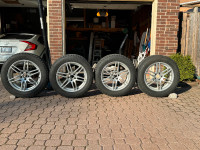 Blizzak winter tires on Mercedes rims