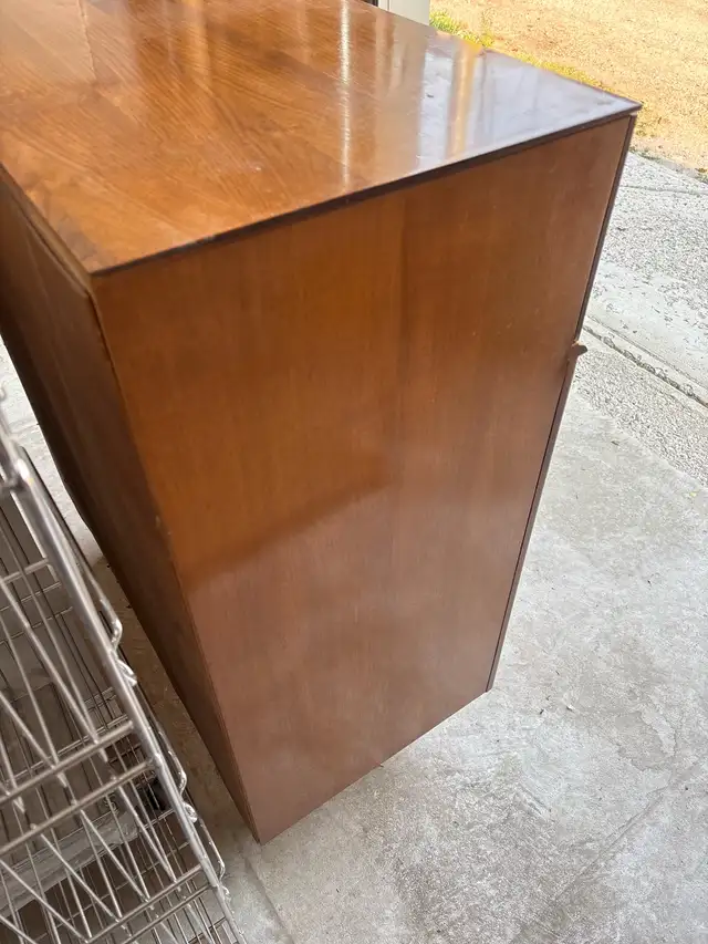 Vintage Wood Dresser walnut62864364861826124