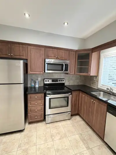 1 Bedroom Apartment All included Bright Sun filled Private Separate Entrance Beautiful Yard Includes...