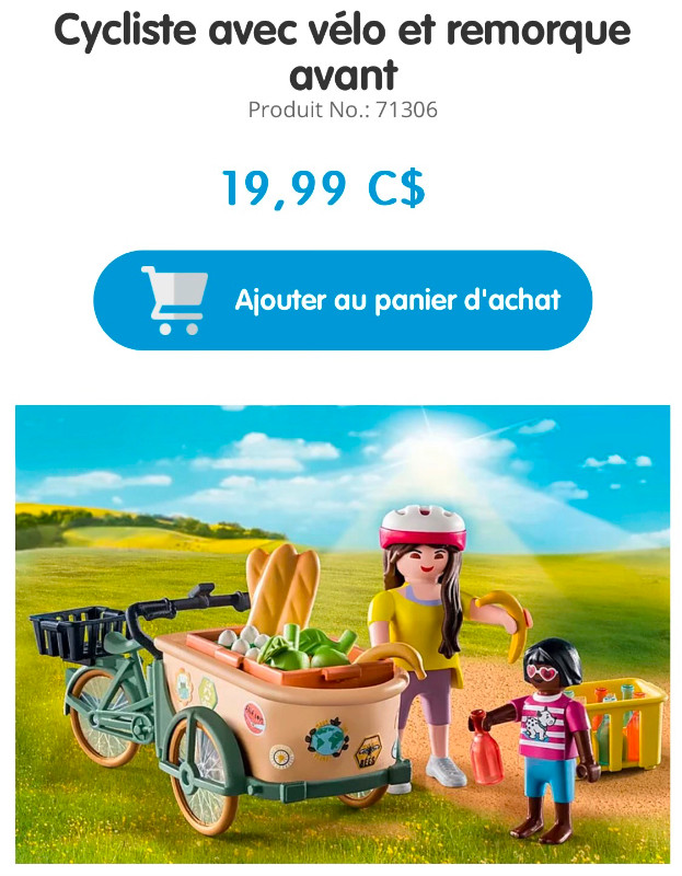 Playmobils ferme / tracteur / cycliste Neuf dans Jouets et jeux  à Saint-Jean-sur-Richelieu - Image 4