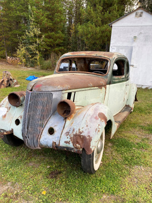 1936 Ford 5-window Coupe PROJECT