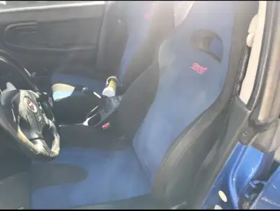JDM V8 STI Seats front and rear On usdm rails(driver seat adjustable) $650 for the set