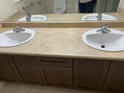 double bathroom vanity