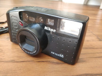 Nikon TW-Zoom 85 Film Camera & Leather Case