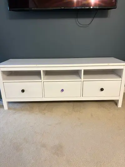 Solid wood IKEA TV stand, View more