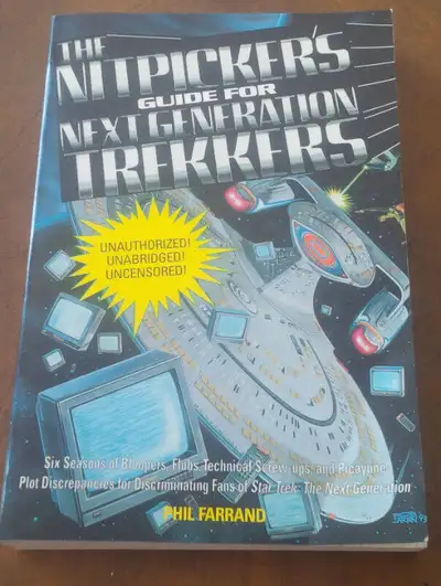 Nitpicker's Guide For Next Generation Trekkers Phil Farrand 1993, View more