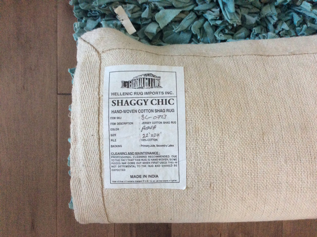 Gorgeous Cotton Jute Shabby Chic Mat in Rugs, Carpets & Runners in Cape Breton - Image 2