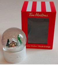$39, 2022 Tim Horton’s New Holiday Snow Globe in Box
