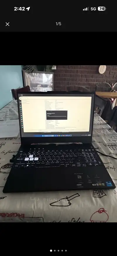 laptop Asus Tuf, View more