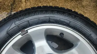 Firestone Winterforce Tires - 205/65 R15 94S Rim Size: 15" Bolt Pattern: 5x114.3 mm Tread Depth: 1/4...