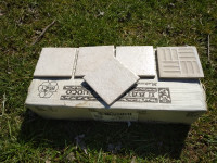 4"x4" Ceramic Tiles (Beige) $1/sqft