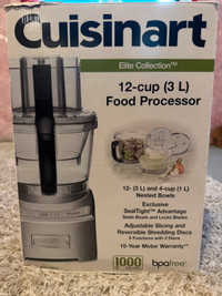 Brand New Cuisinart Elite Collection 12-Cup Food Processor