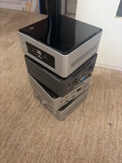 Intel NUC Mini PC Lot — 7 Units — $300 Selling a lot of 7 Intel NUC mini PCs. Perfect for resellers,...
