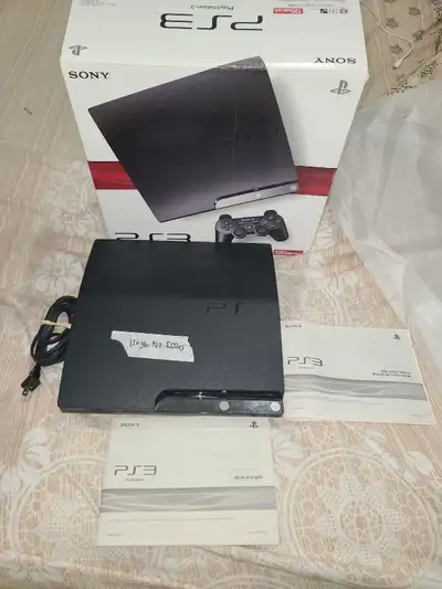 Playstation 3 Slim 120 GB & Original Box + Manual!, View more