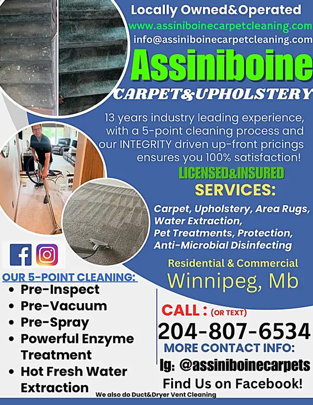 Winnipeg Carpet & Duct Cleaning62863246250497129