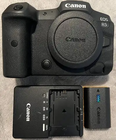Canon camera  EOS R5,  body, View more