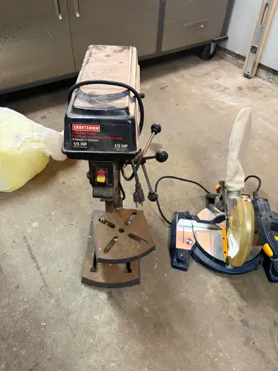 craftsman drill and Ryobi saw, View more