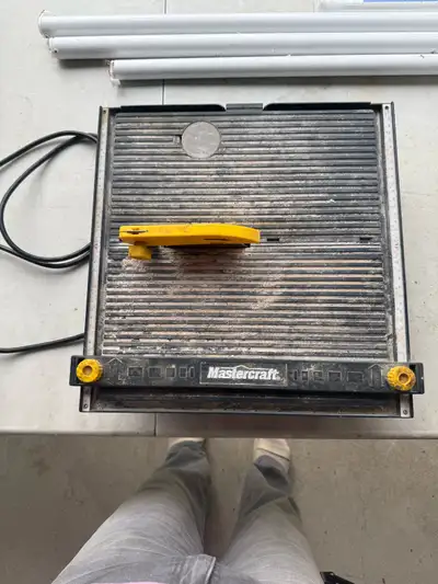Mastercraft Wet Tile Saw, View more