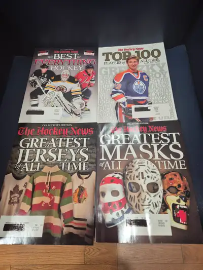 Lot of 4 The Hockey News Collector's Edition Magazines 2009-2012, View more