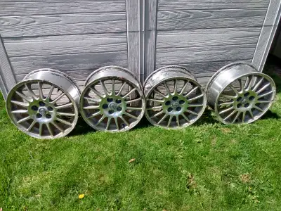 Factory issued rims.