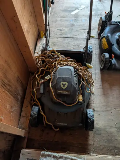 Yardworks Electric Lawnmower, View more