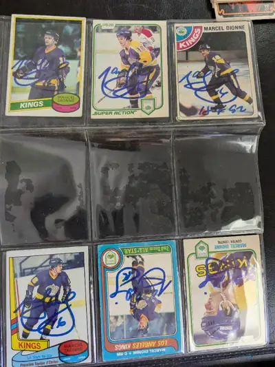 Marcel Dionne Signed cards, View more