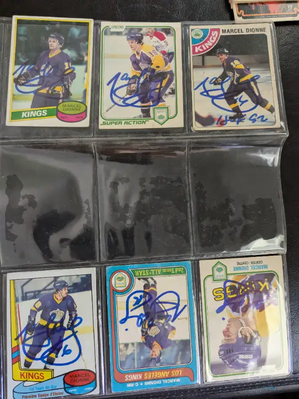Marcel Dionne Signed cards in Arts & Collectibles in St. Catharines - Image 2