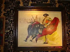 Toile (peinture) Corrida 31" x 37", View more