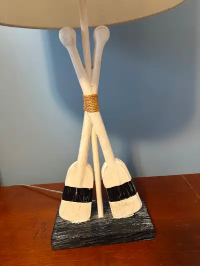 Unique Paddle Table Lamp, View more