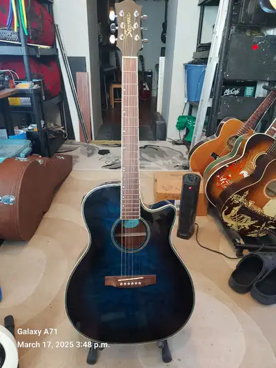 Segovia Acoustic Electric Blue, View more