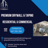 Premium Drywall Installation and Finishing