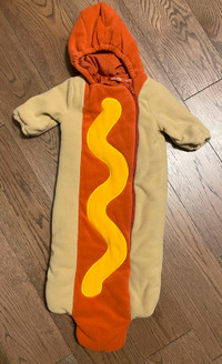 Baby bunting bag hotdog Halloween costume