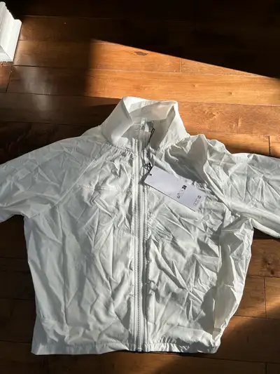 Alo top blanc zip up , View more