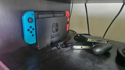 Nintendo Switch & SD card, View more