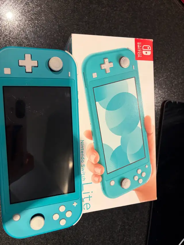 Nintendo Switch Lite With Charger 563811874138368001