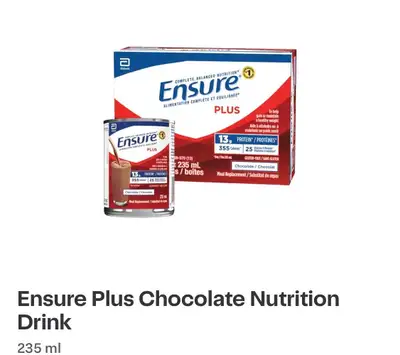 Ensure Plus Meal Replacement, View more
